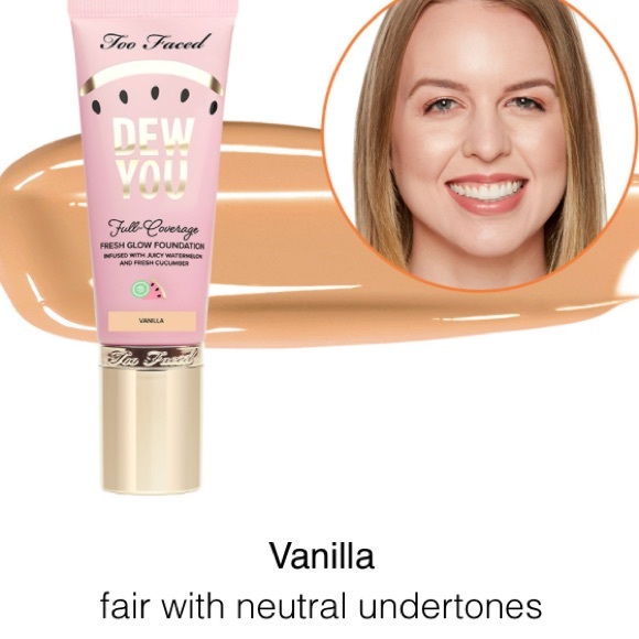 NWT TOO FACED DEW YOU FOUNDATION Fair/ligh… - Picture 12 of 12